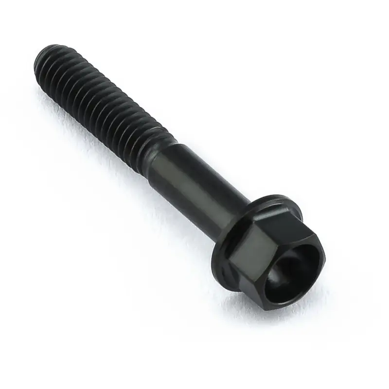 Top Prodej Pro-Bolt titanový šroub s šestihrannou hlavou se závitem M4 x 0,70 mm a délkou 25 mm, barva černá