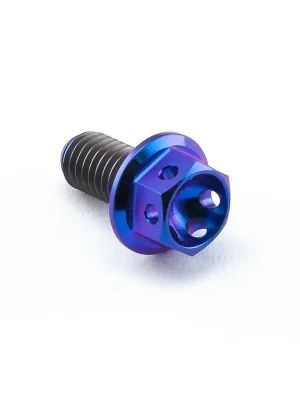 Top Prodej Pro-Bolt titanový šroub s šestihrannou hlavou se závitem M5 x 0,80 mm a délkou 10 mm, barva opálená fialová