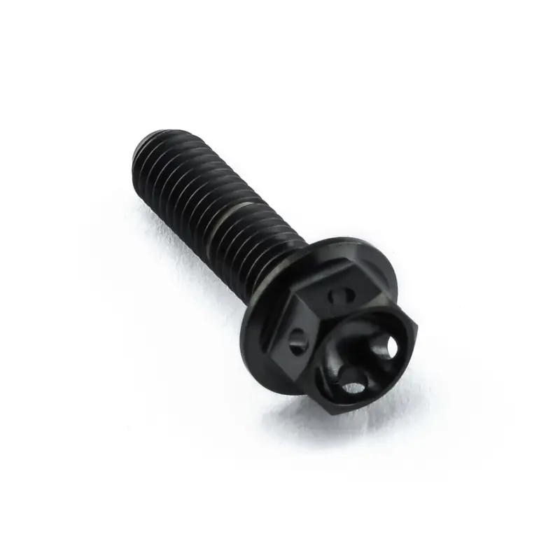 Pro-Bolt titanový šroub s šestihrannou hlavou se závitem M5 x 0,80 mm a délkou 18 mm, barva modrá Nakupujte Hned