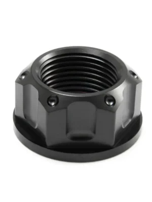 Nová Kolekce Pro-Bolt titanová matka se závitem M20 x 1,50 mm, barva černá
