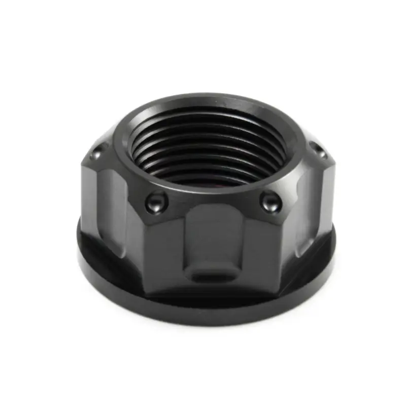 Nová Kolekce Pro-Bolt titanová matka se závitem M20 x 1,50 mm, barva černá