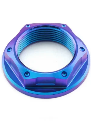 Must-Have Pro-Bolt titanová matka se závitem M30 x 1,50 mm, barva opálená fialová