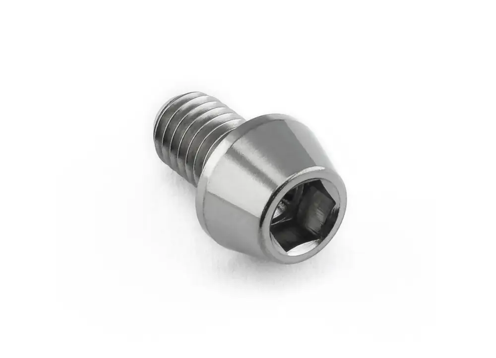 Pro-Bolt titanový inbusový šroub s kónusovou hlavou se závitem M5 x 0,80 mm a délkou 8 mm, barva přírodní Akční Nabídka