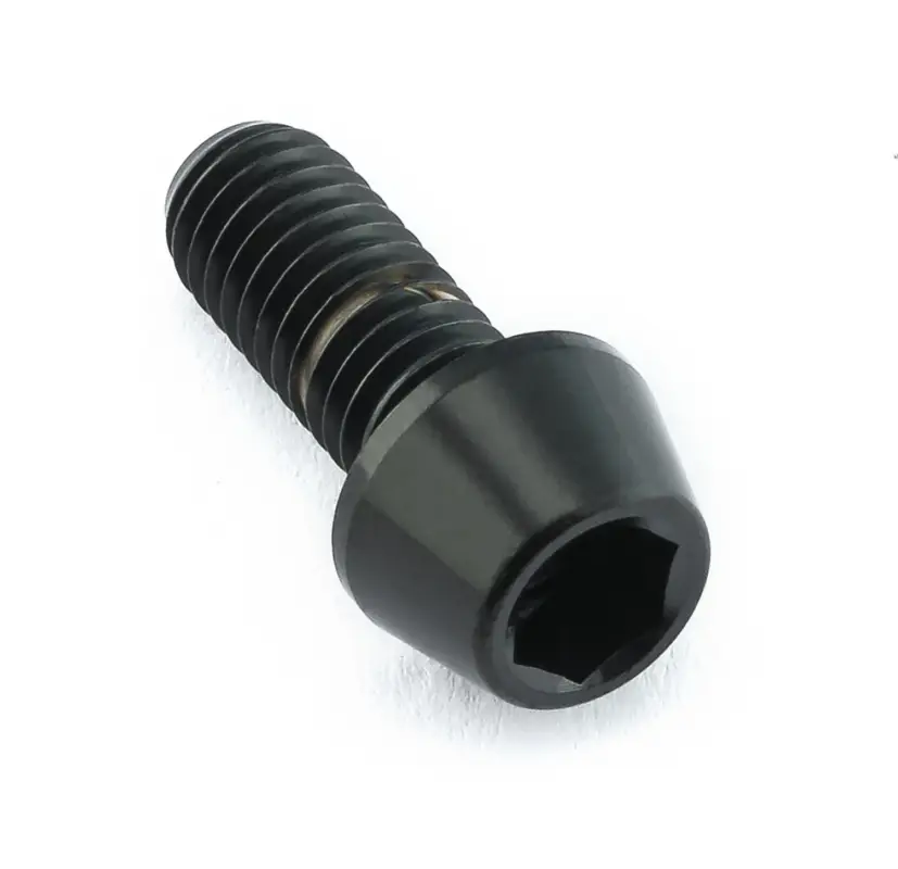 Top Prodej Pro-Bolt titanový inbusový šroub s kónusovou hlavou se závitem M5 x 0,80 mm a délkou 12 mm, barva černá