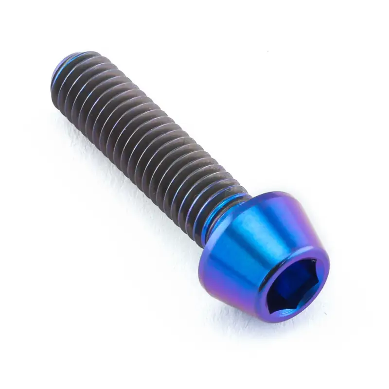 Pro-Bolt titanový inbusový šroub s kónusovou hlavou se závitem M5 x 0,80 mm a délkou 20 mm, barva opálená fialová Super Cena