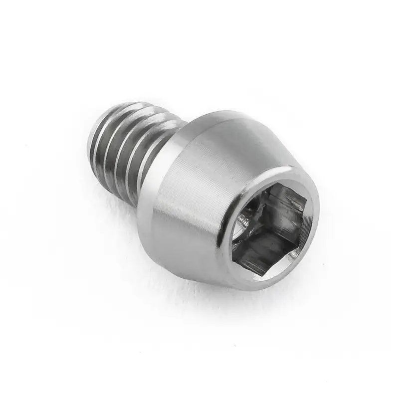 Koupit Online Pro-Bolt titanový inbusový šroub s kónusovou hlavou se závitem M6 x 1,00 mm a délkou 8 mm, barva přírodní