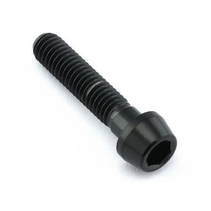 Pro-Bolt titanový inbusový šroub s kónusovou hlavou se závitem M6 x 1,00 mm a délkou 28 mm, barva modrá Expresní Doručení