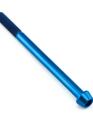 Jen Po Omezenou Doba Pro-Bolt titanový inbusový šroub s kónusovou hlavou se závitem M6 x 1,00 mm a délkou 85 mm, barva modrá