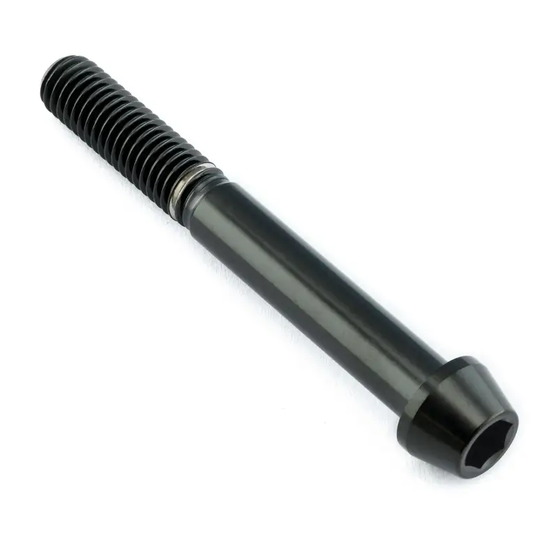 Omezená Nabídka Pro-Bolt titanový inbusový šroub s kónusovou hlavou se závitem M8 x 1,25 mm a délkou 65 mm, barva černá