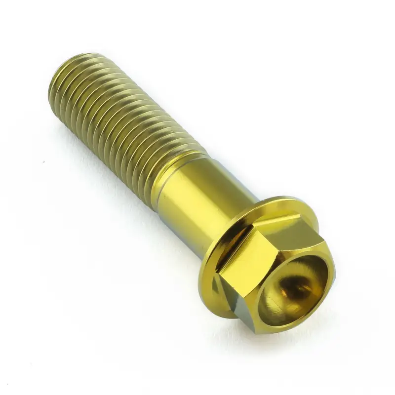 Jen Po Omezenou Doba Pro-Bolt titanový šroub s šestihrannou hlavou se závitem M10 x 1,25 mm a délkou 40 mm, barva přírodní