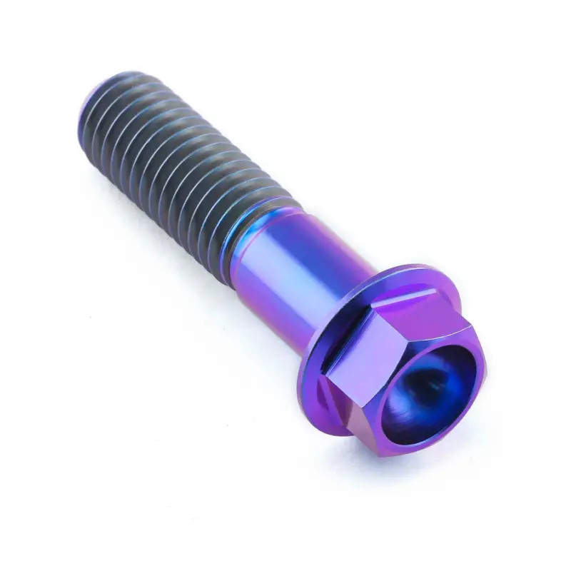 Speciální Cena Pro-Bolt titanový šroub s šestihrannou hlavou se závitem M10 x 1,50 mm a délkou 40 mm, barva opálená fialová