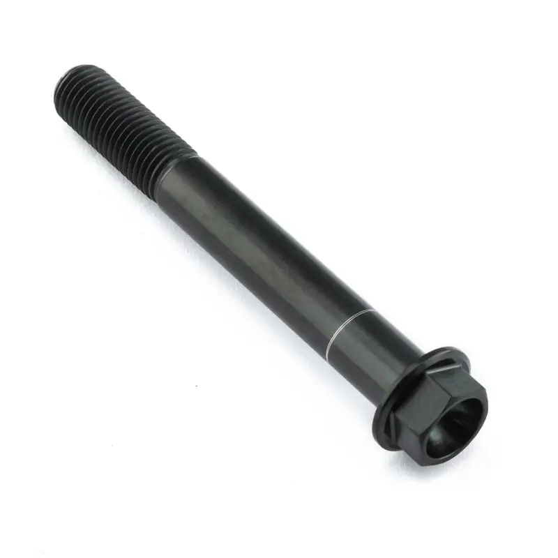 Pro-Bolt titanový šroub s šestihrannou hlavou se závitem M10 x 1,25 mm a délkou 80 mm, barva modrá Dokud Zásoby Vydrží