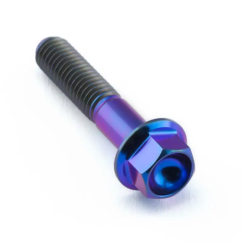 Objednat Nyní Pro-Bolt titanový šroub s šestihrannou hlavou se závitem M5 x 0,80 mm a délkou 25 mm, barva přírodní