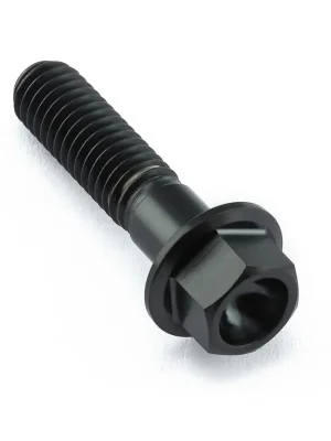 Autentický Pro-Bolt titanový šroub s šestihrannou hlavou se závitem M6 x 1,00 mm a délkou 25 mm, barva modrá