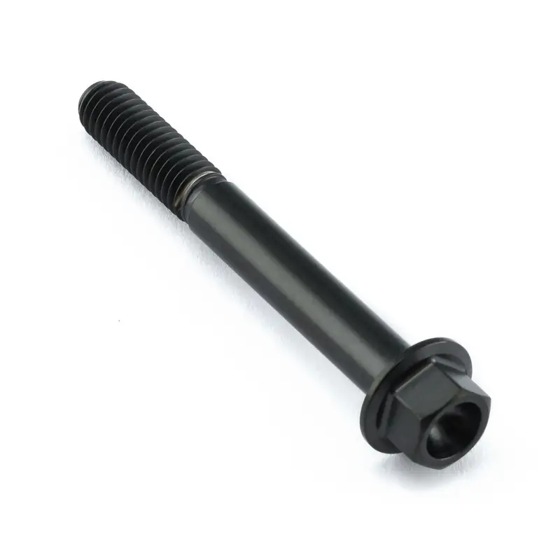 Pro-Bolt titanový šroub s šestihrannou hlavou se závitem M6 x 1,00 mm a délkou 50 mm, barva černá Originální