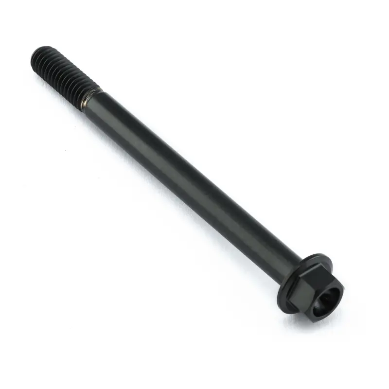 Pro-Bolt titanový šroub s šestihrannou hlavou se závitem M6 x 1,00 mm a délkou 75 mm, barva modrá Originální