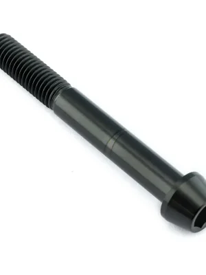 Bezpečná Platba Pro-Bolt titanový inbusový šroub s kónusovou hlavou se závitem M10 x 1,50 mm a délkou 80 mm, barva černá