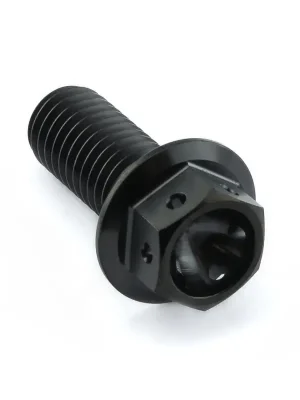 Hit Sezóny Pro-Bolt titanový šroub s šestihrannou hlavou se závitem M8 x 1,25 mm a délkou 20 mm, barva černá