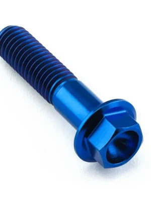 Dokud Zásoby Vydrží Pro-Bolt titanový šroub s šestihrannou hlavou se závitem M8 x 1,25 mm a délkou 35 mm, barva modrá
