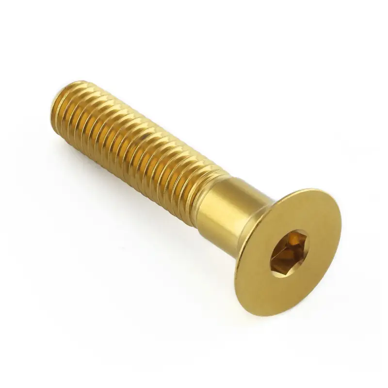 Pro-Bolt nerezový inbusový šroub se zápustnou hlavou se závitem M8 x 1,25 mm a délkou 35,05 mm, barva zlatá Kup Teď