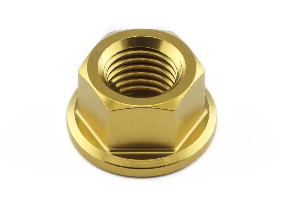 Pro-Bolt nerezová matka se závitem M10 x 1,00 mm, barva zlatá Akční Nabídka