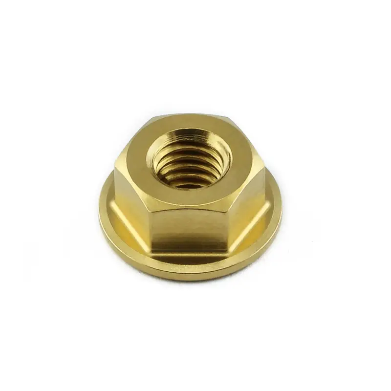 Super Cena Pro-Bolt nerezová matka se závitem M6 x 1,00 mm, barva zlatá
