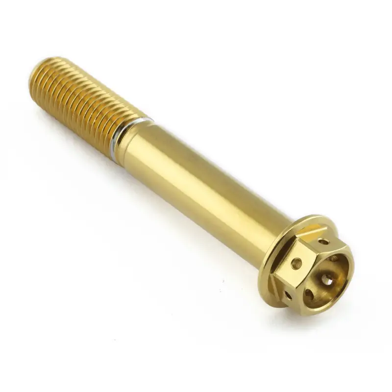 Objednat Nyní Pro-Bolt nerezový šroub s šestihrannou hlavou se závitem M10 x 1,25 mm a délkou 65 mm, barva zlatá