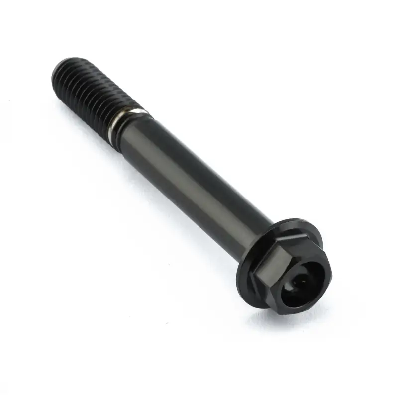Autentický Pro-Bolt nerezový šroub s šestihrannou hlavou se závitem M8 x 1,25 mm a délkou 60 mm, barva černá