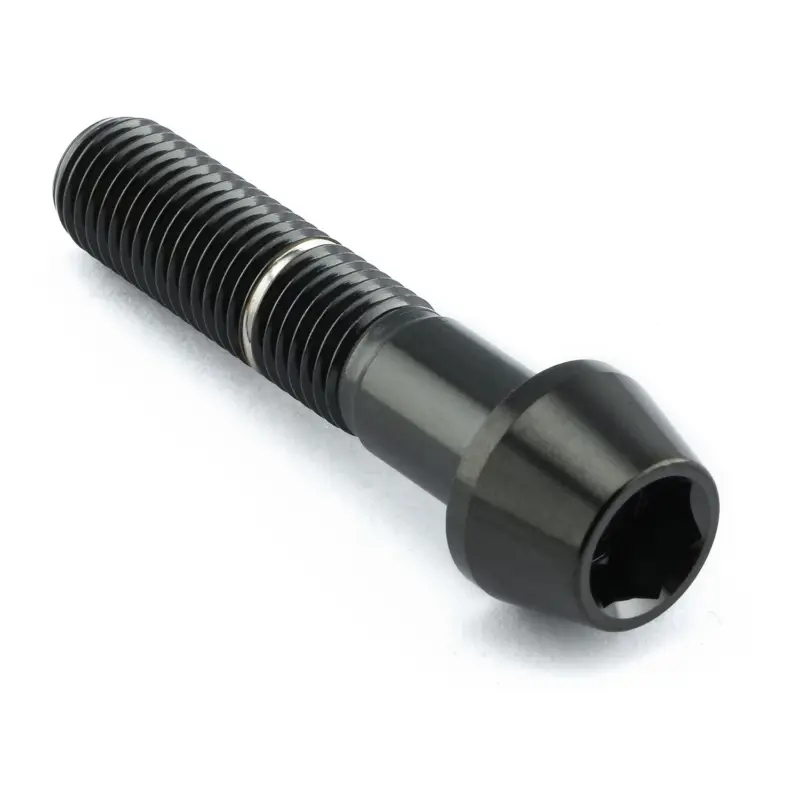 Tovární Cena Pro-Bolt nerezový inbusový šroub s kónusovou hlavou se závitem M10 x 1,25 mm a délkou 45 mm, barva černá