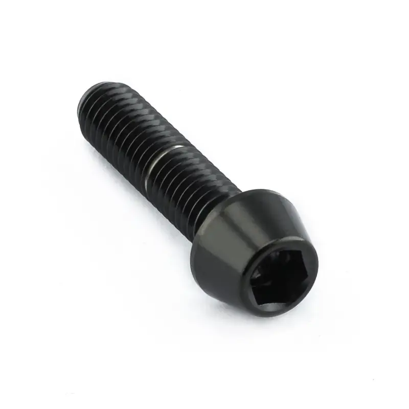 Speciální Cena Pro-Bolt nerezový inbusový šroub s kónusovou hlavou se závitem M5 x 0,80 mm a délkou 20 mm, barva černá