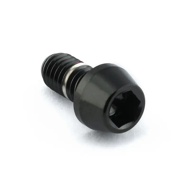 Speciální Cena Pro-Bolt nerezový inbusový šroub s kónusovou hlavou se závitem M6 x 1,00 mm a délkou 12 mm, barva černá