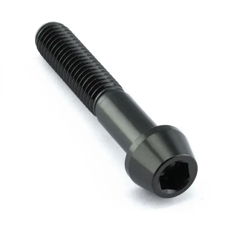 Pro-Bolt nerezový inbusový šroub s kónusovou hlavou se závitem M8 x 1,25 mm a délkou 45 mm, barva černá Jen Po Omezenou Doba