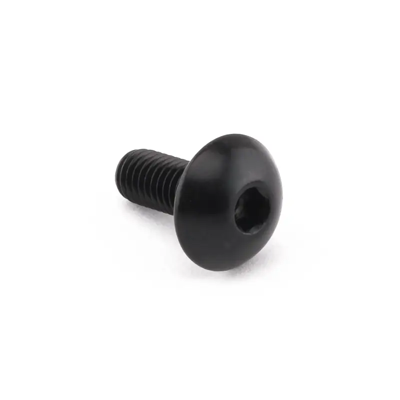 Speciální Cena Pro-Bolt hliníkový inbusový šroub s vypouklou hlavou o průměru 12 mm se závitem M5 x 0,80 mm a délkou závitu 12 mm, barva černá