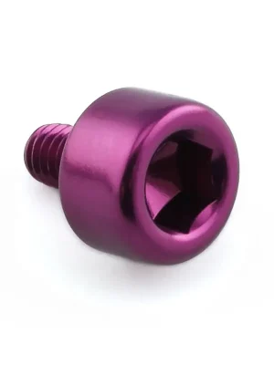 Kup Teď Pro-Bolt hliníkový inbusový šroub s válcovou hlavou se závitem M4 x 0,70 mm a délkou závitu 6,5 mm, barva fialová
