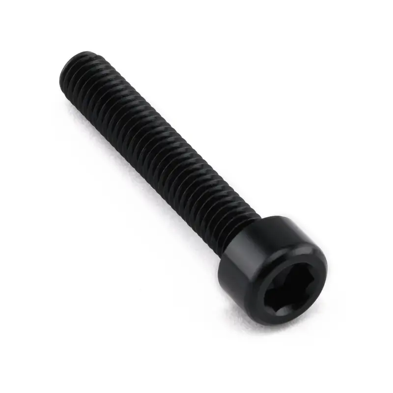 Pro-Bolt hliníkový inbusový šroub s válcovou hlavou se závitem M6 x 1,00 mm a délkou závitu 40 mm, barva černá Rychlé Dodání