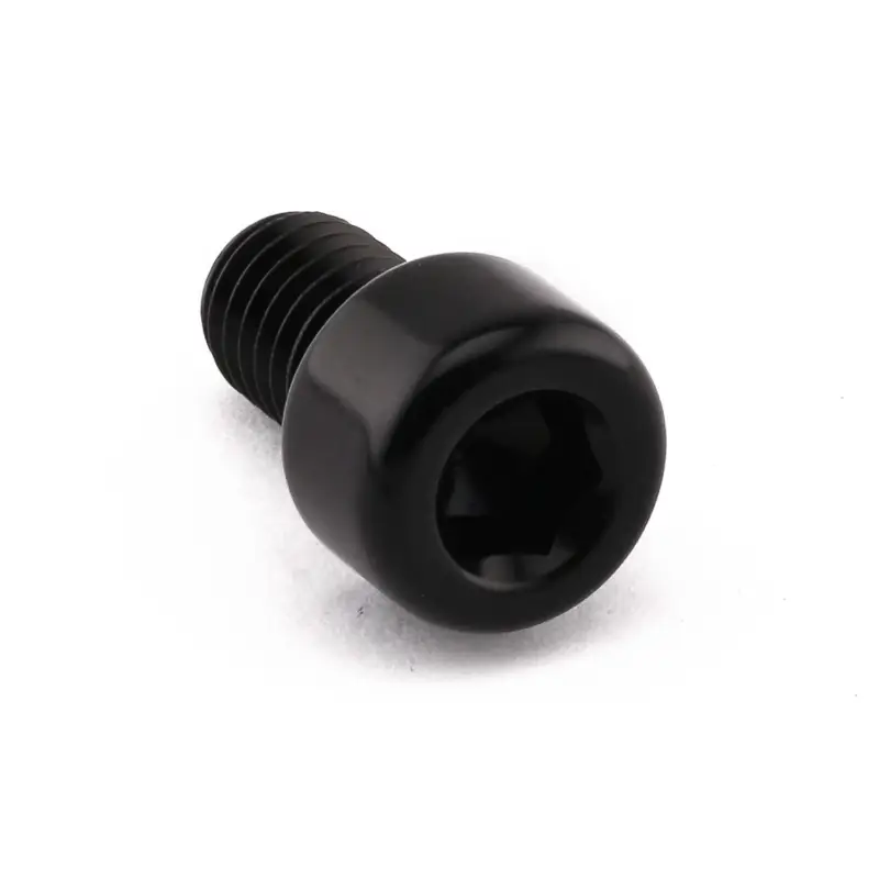 Vysoce Kvalitní Pro-Bolt hliníkový inbusový šroub s válcovou hlavou se závitem M8 x 1,25 mm a délkou závitu 12 mm, barva černá