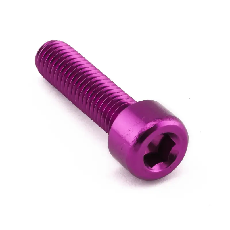 Pro-Bolt hliníkový inbusový šroub s válcovou hlavou se závitem M8 x 1,25 mm a délkou závitu 30 mm, barva fialová Objednat Nyní