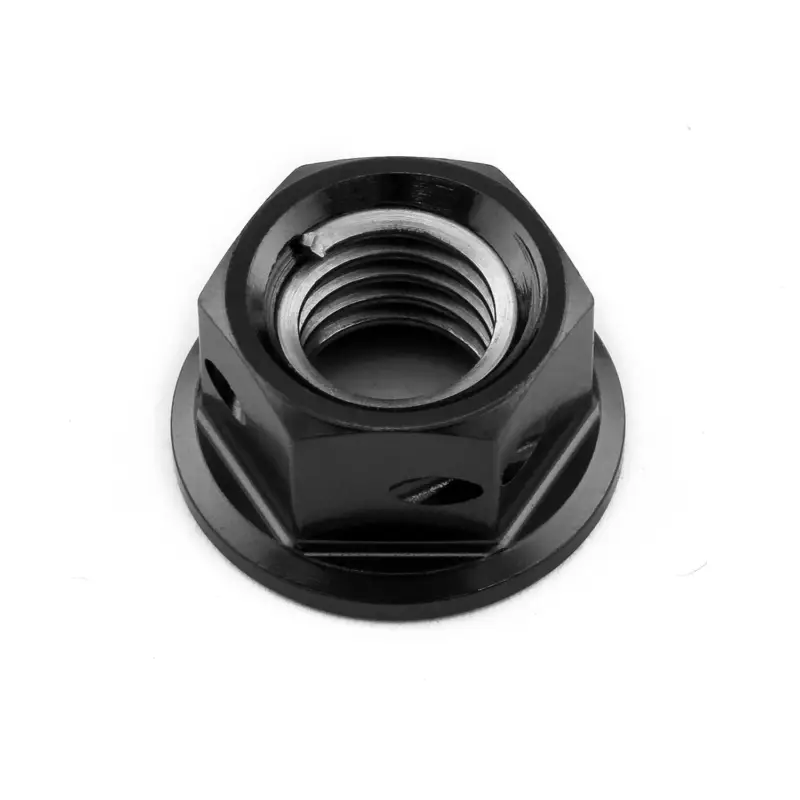 Přímo Od Výrobce Pro-Bolt hliníková matka s ocelovou závitovou vložkou se závitem M8 x 1,25 mm, barva černá