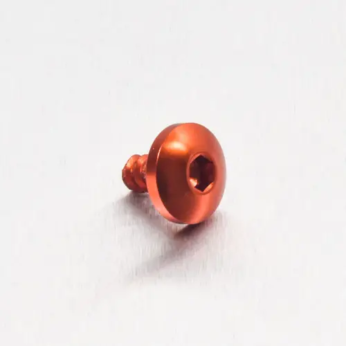 Speciální Cena Pro-Bolt hliníkový samořezný šroub se závitem M6 a délkou závitu 10 mm, barva oranžová