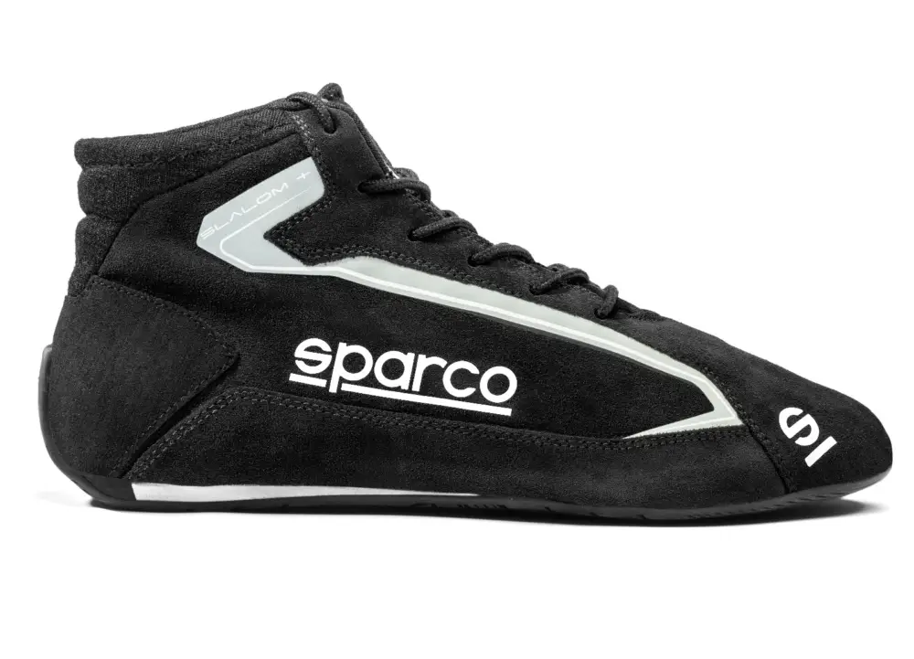 Závodní boty Sparco SLALOM+, s homologací FIA, barva černá, velikost 28 Originální