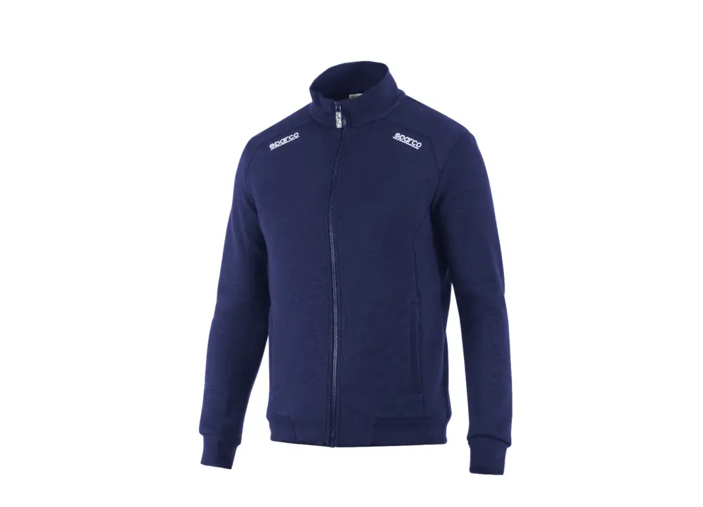 Nejlepší Cena Sparco mikina na zip, barva modrá, velikost XXXL