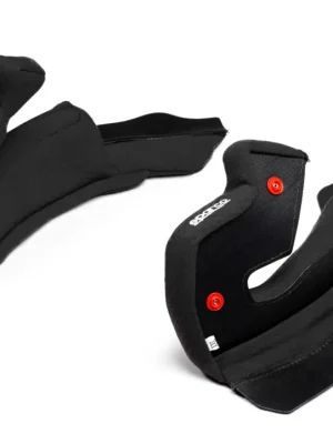 Cenový Hit Sparco náhradní lícní polstrování pro helmu STEALTH RF, barva černá, velikost XS