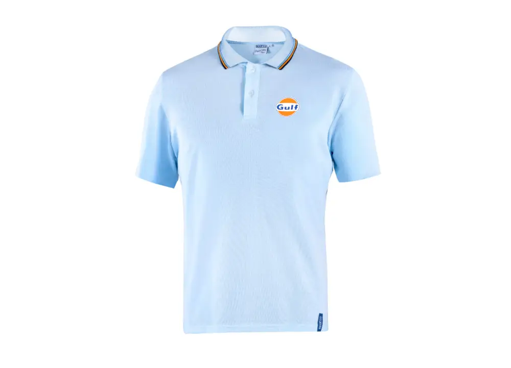 Ihned K Objednání Sparco polo triko Gulf, barva světle modrá, velikost XL