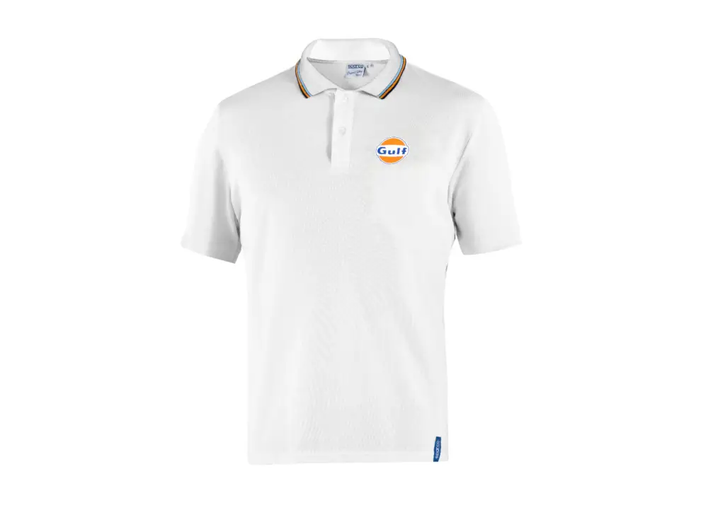 Sparco polo triko Gulf, barva bílá, velikost M Nejlepší Cena