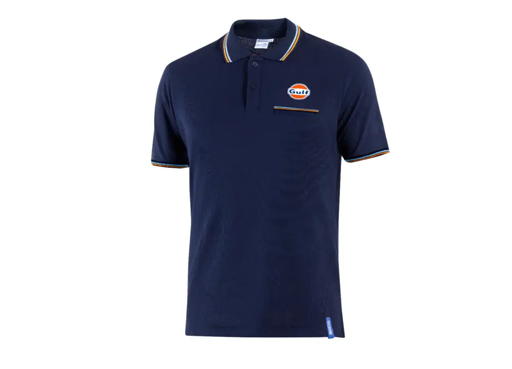 Sparco polo triko Gulf s náprsní kapsičkou, barva modrá, velikost XS Ihned K Objednání