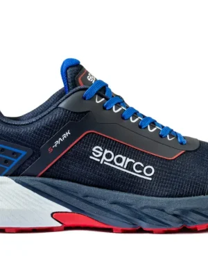 Boty pro mechaniky Sparco S-PARK LEON, barva modro-červená, velikost 40 Pouze Dnes