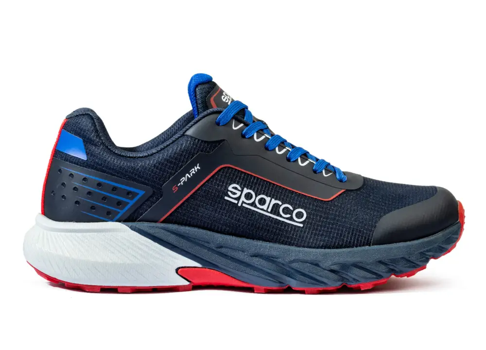 Boty pro mechaniky Sparco S-PARK LEON, barva modro-červená, velikost 40 Pouze Dnes