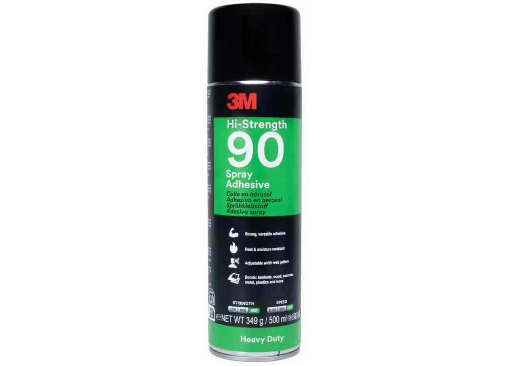 3M™ sprejové lepidlo 500 ml, typ vysokopevnostní 90, transparentní Jen Po Omezenou Doba