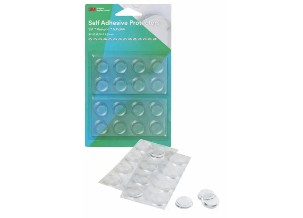 Finální Výprodej 3M™ Bumpon™ sada ochranných dorazů, typ 19.1 x 4.1 mm, balení 16 ks