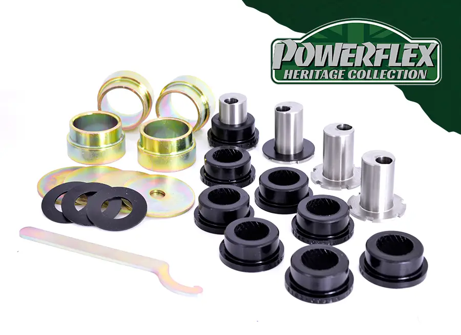 Silentbloky Powerflex Heritage Collection PFF60-301GH pro Renault Twingo RS Mk2 "Front Lower Wishbone Bush, Camber Adjustable", pozice na diagramu: 1 Finální Výprodej